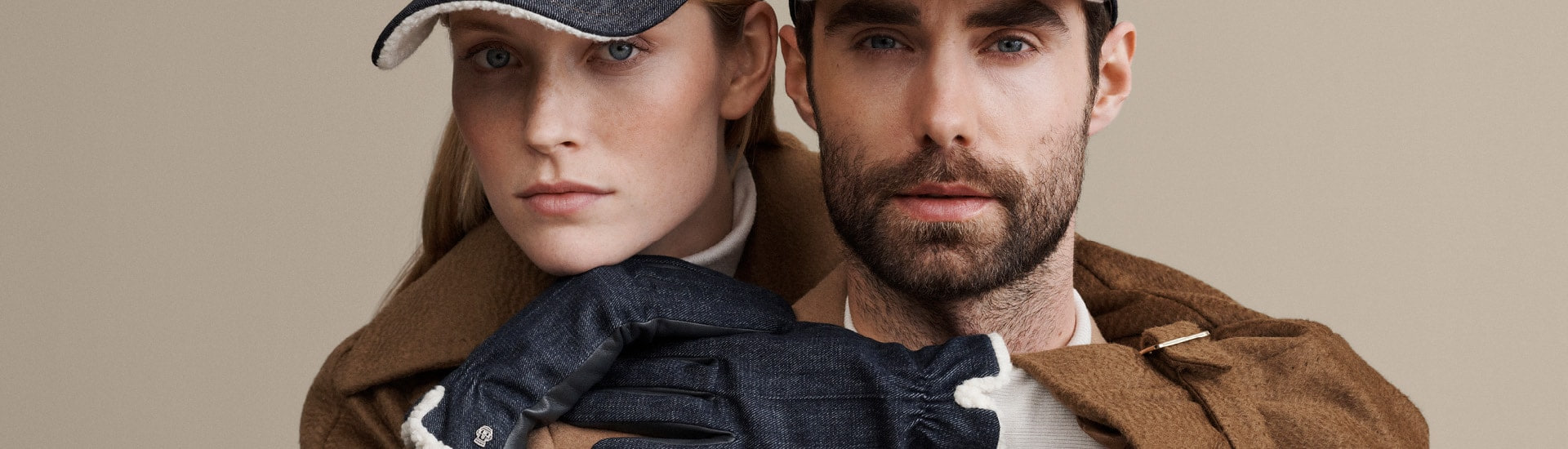 Roeckl Jeans and shearling collection banner