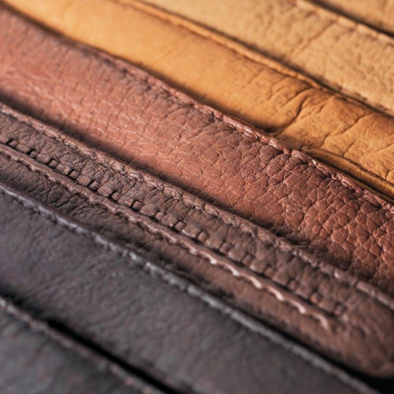 Roeckl peccary leather in different colours
