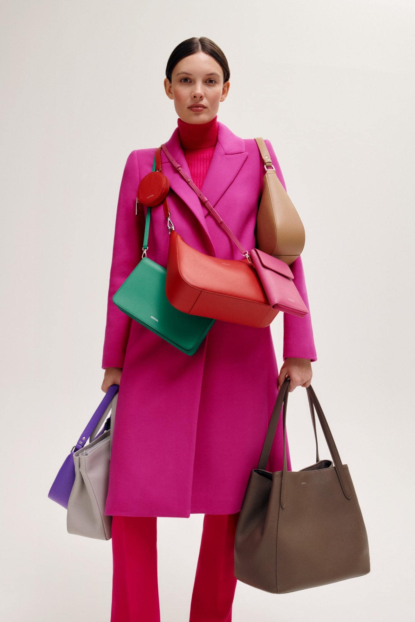Roeckl Herbst Winter Kollektion 2023, Taschen in verschieden Farben