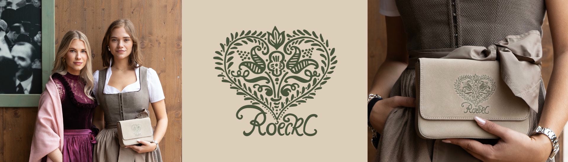 ROECKL Bavaria Collection Banner in beige