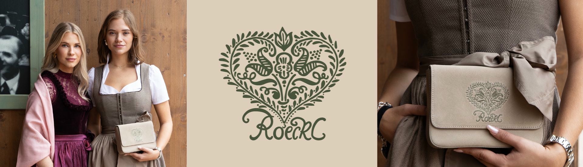 ROECKL Bavaria Collection Banner in beige
