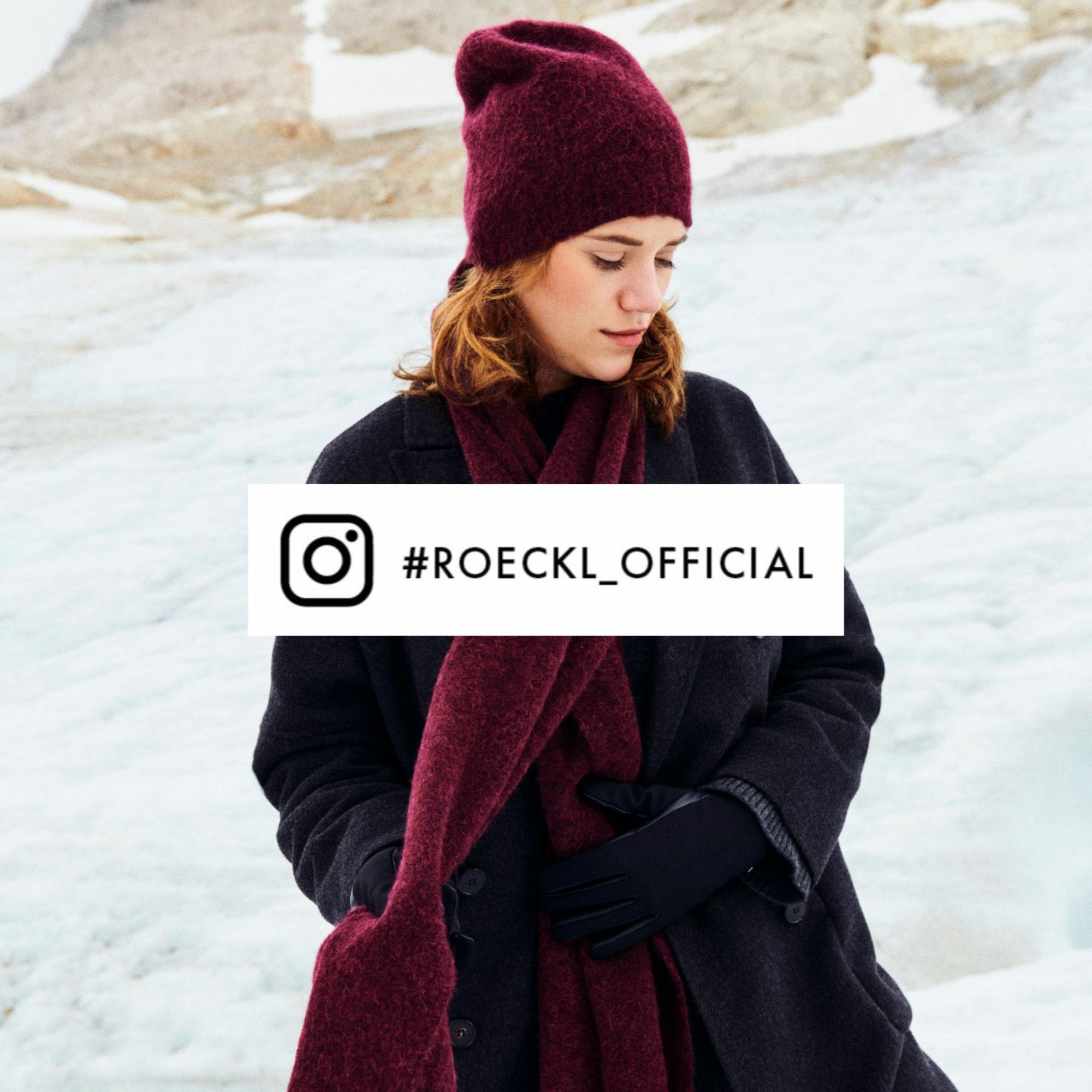 Roeckl bags like the Cara shoulder bag in red are a great eye-catcher in autumn and winter.