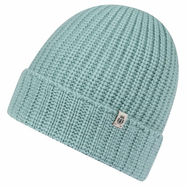 Pure Cashmere Umschlagmuetze - opal