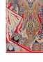 Harfen Paisley 70x170 - multi red
