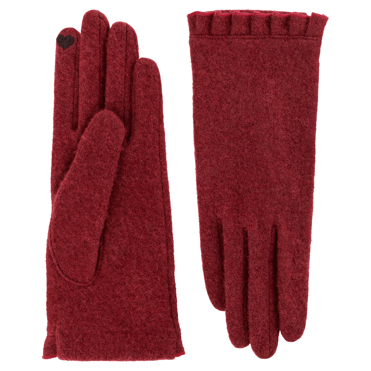 Velvet Cuff Touch Cut&Sewn - classic red