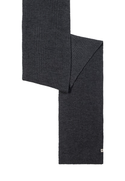 Pure Merino Schal 27x180 - anthracite