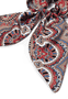 Scrunchie Young Paisley large - navy
