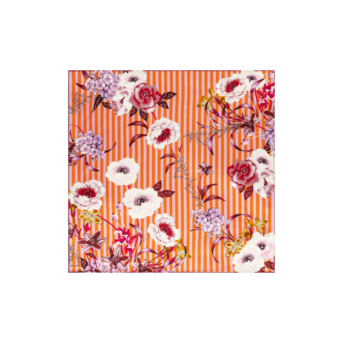 Blossoming Stripes 53x53  - multi sunset