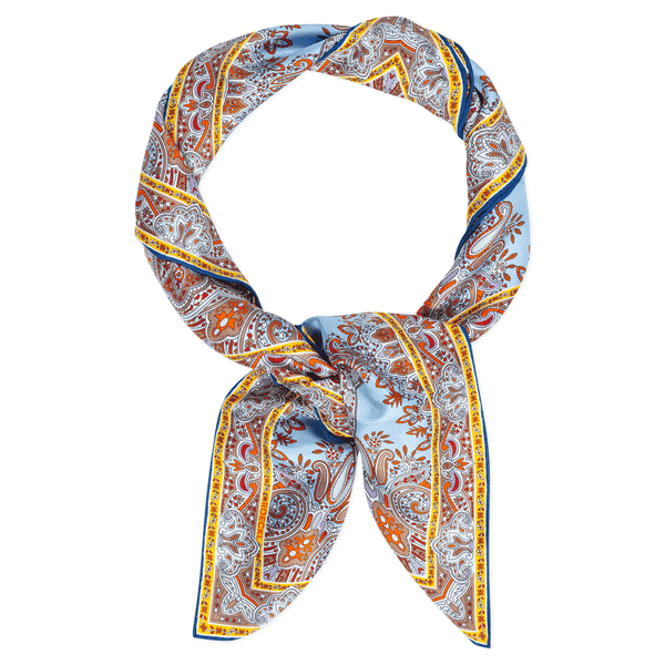 Paisley Reflection 90x90 - multi ciel