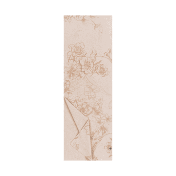 Summer Flower Schal 30 x 180 - almond