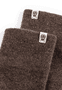 Pure Cashmere Handschuhe  - coffee