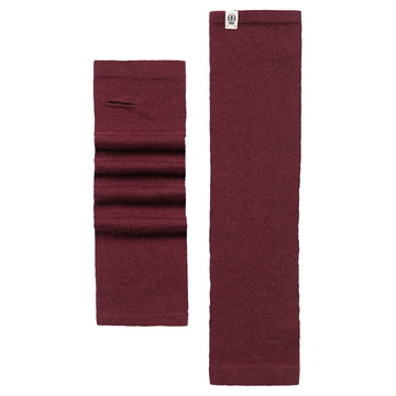 Pure Cashmere Stulpe  - mulberry