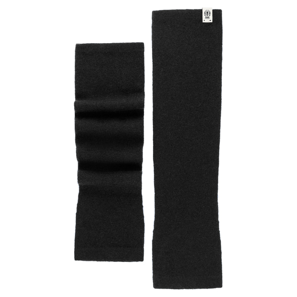 Pure Cashmere Stulpe - black