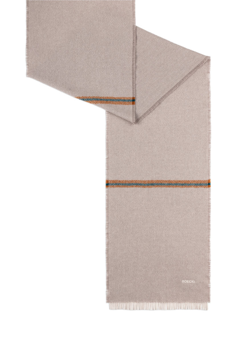Woven Heringbone 40x180 - multi beige