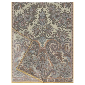 Classic Flowers 70x180 - multi cashmere