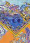 Flower Fusion 130 x 130 - multi colour