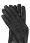 Heringbone Weaving Long - black