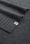 Merino Tweed Schal 35x180  - anthracite