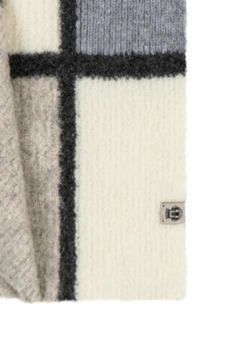 Funhouse Schal 30x180 - multi grey