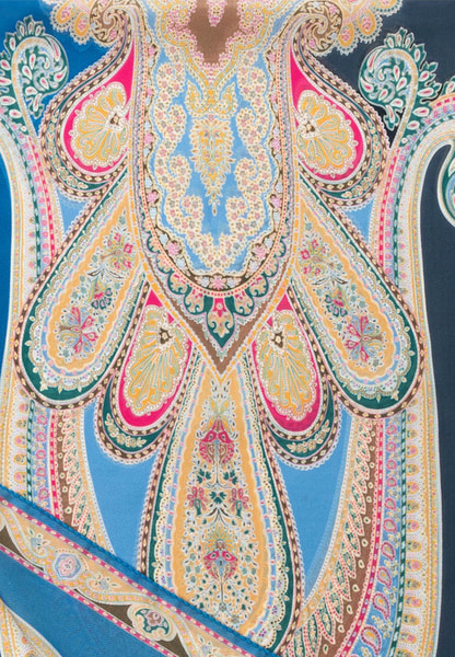 Colorblocking Ornament 45x180 - multi heaven