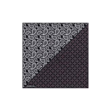 Gentleman´s Poket Square 30x30 - multi black