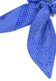 Scrunchie Fusion Dots large - multi blue