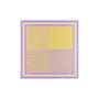 Two Tone Stripes 53x53 - lavender