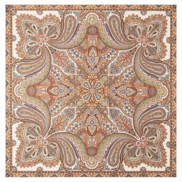 Aesthetic Paisley 140x140 - panna multi