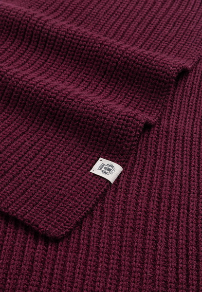Pure Merino Schal 27x180 - wine