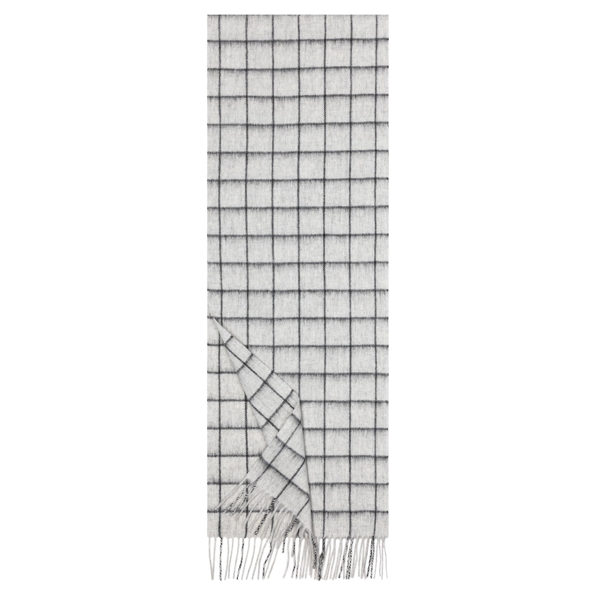 Square Wool Women 30x170 - light grey