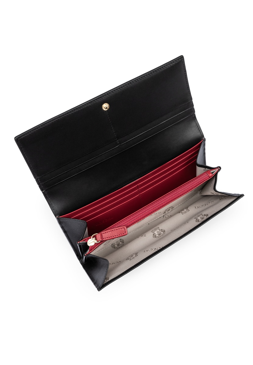 Anna Portemonnaie large - black