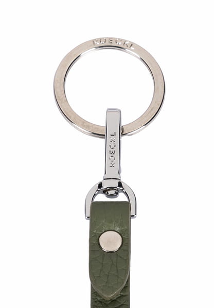 Herz Schlüsselanhänger - olive