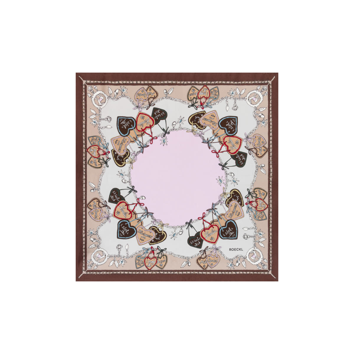 Anni 53x53 - multi brown