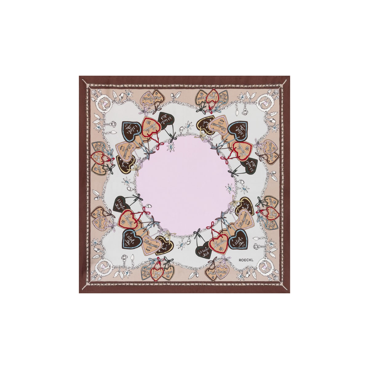 Anni 53x53 - multi brown