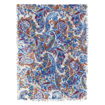 Paisley Cashmere 70x180 - multi heaven