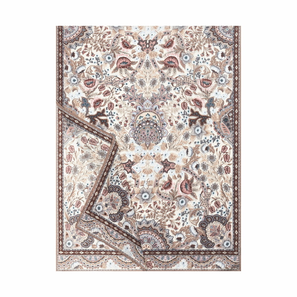 Flower Paisley 70x180 - multi cashmere