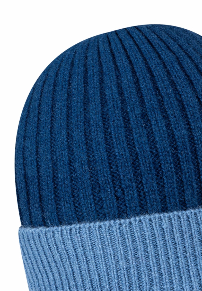 Colour Waves Mütze - indigo