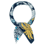 Leopard Camouflage 106x106  - multi blue