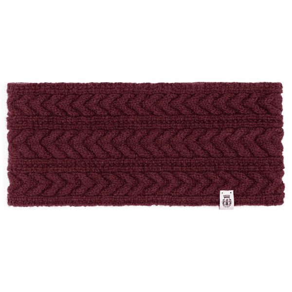 Cashmere Twist Stirnband  - mulberry