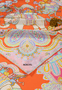 Elephant Parade Silk 140x140 - multi flamingo