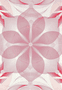 Spirograph Flowers 120x120 - multi rose