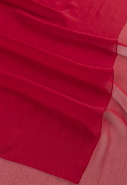 Classic Georgette 65 x 180 - red