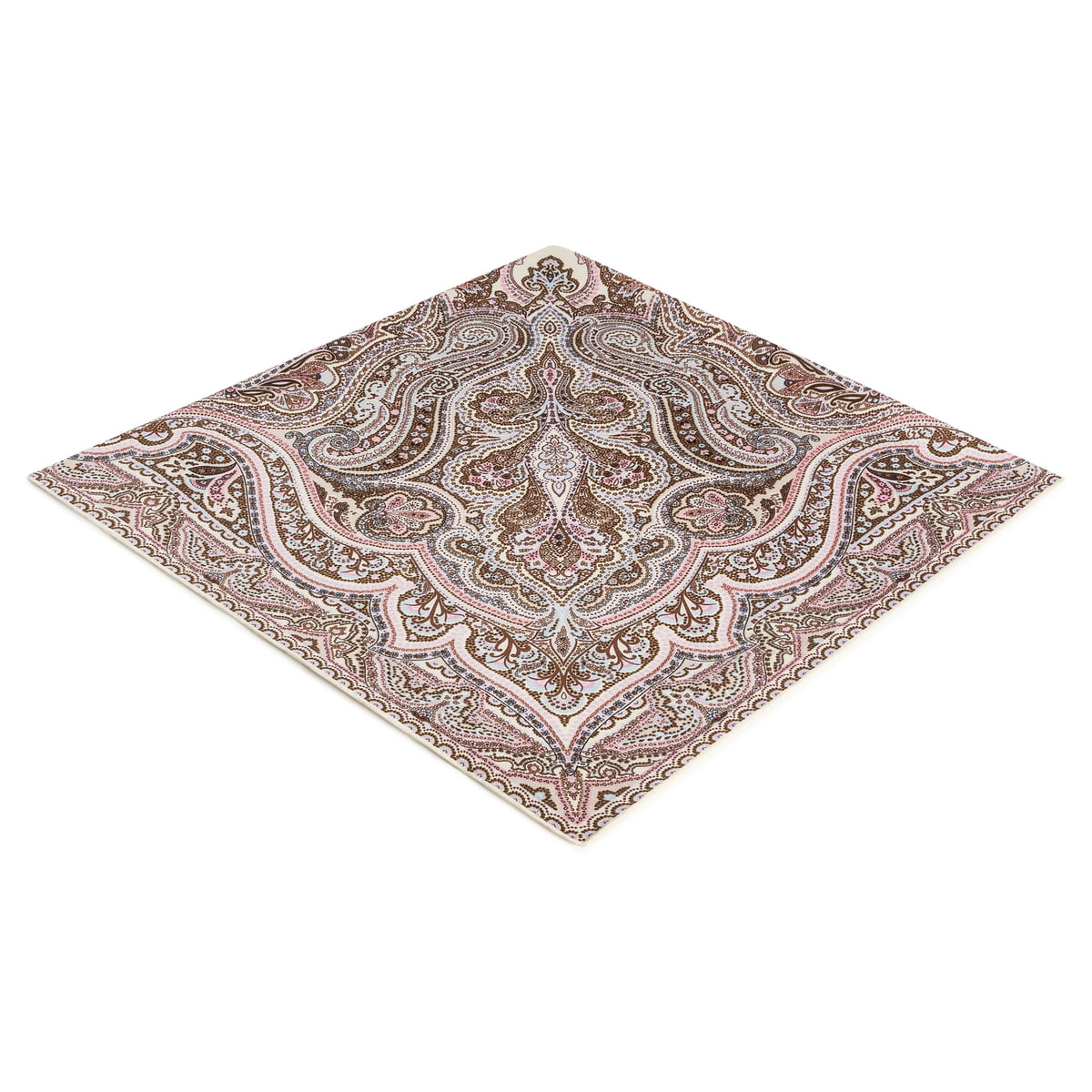 Navona Paisley 140x140 - multi pastel