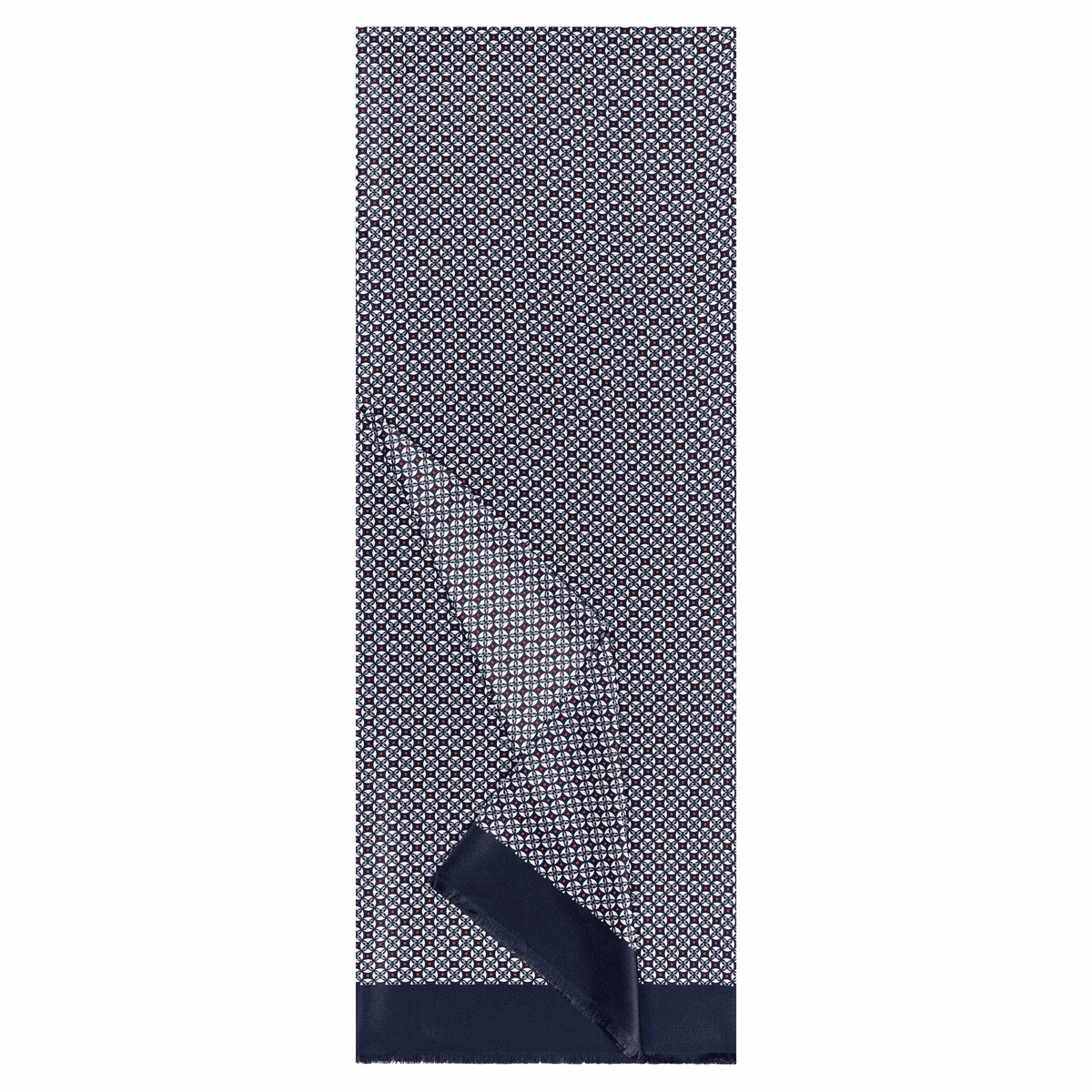 Tie Pattern 25x160 - navy