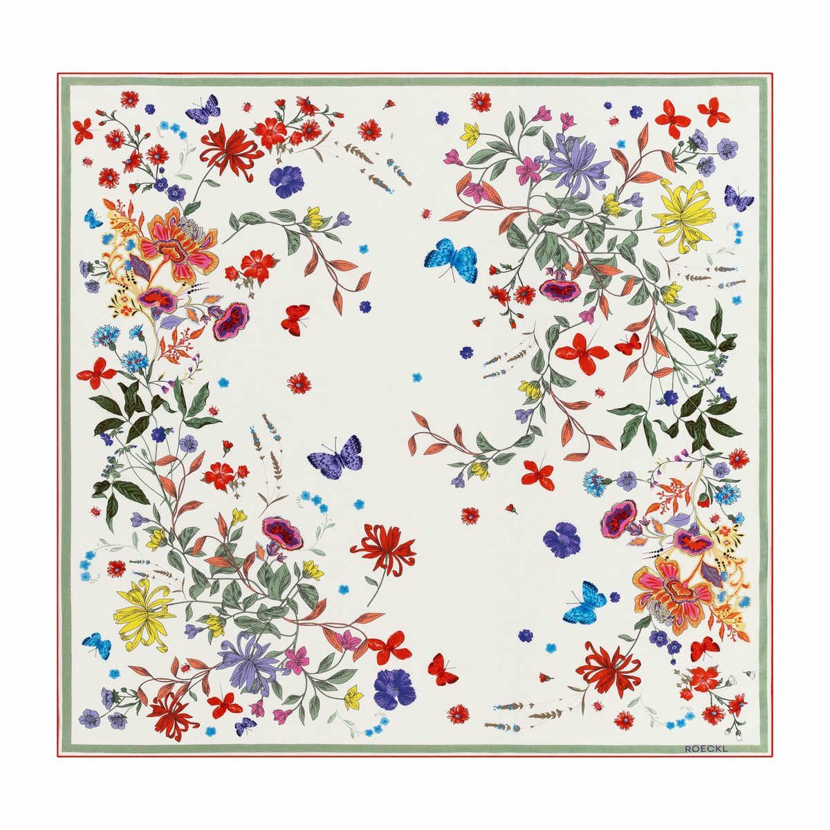 Flower Field 100 x 100 - multi flamingo