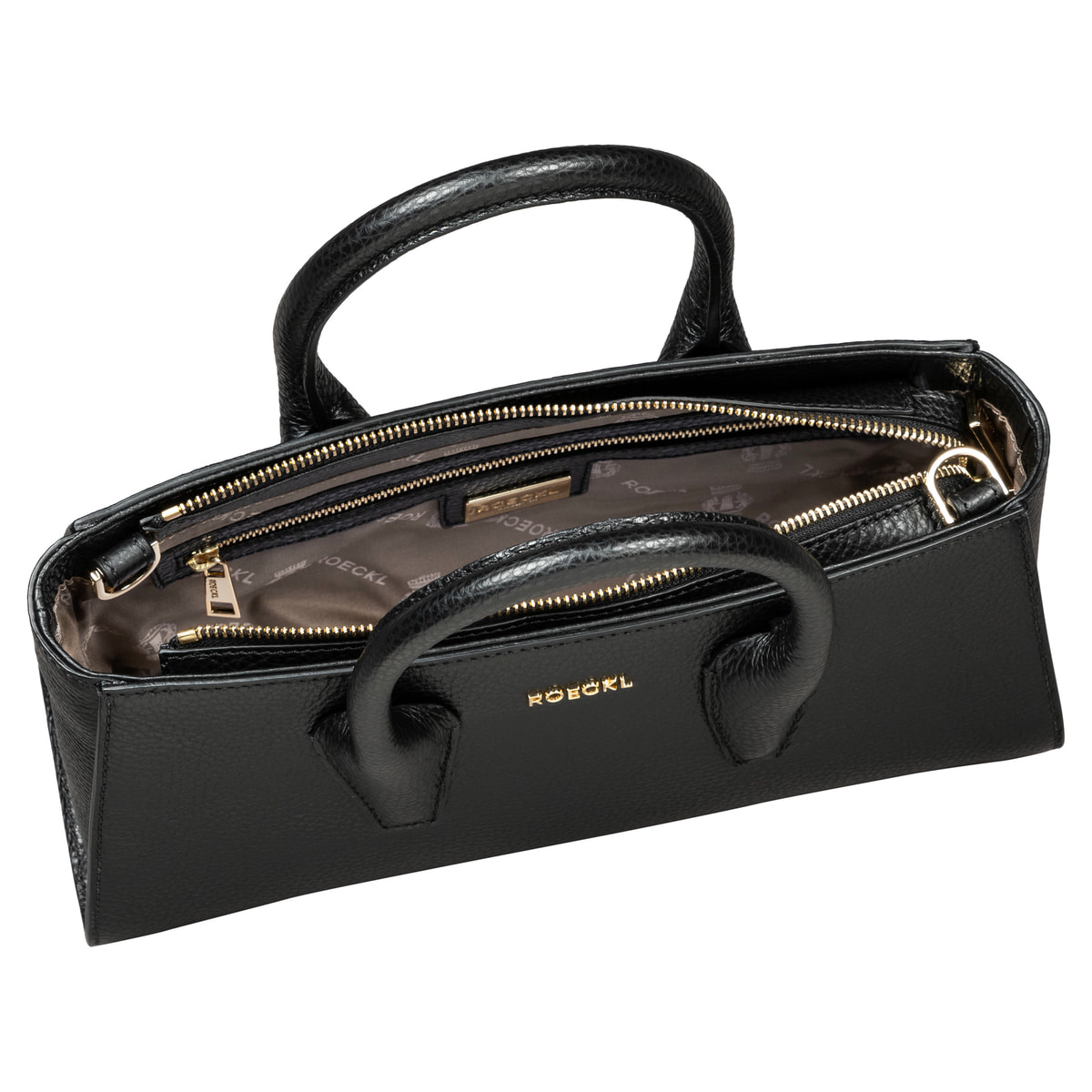 Mathilde Baguette small - black