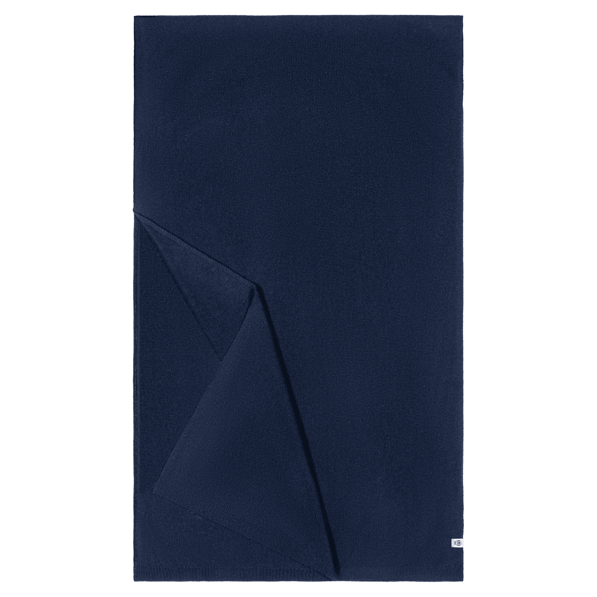 Pure Cashmere Plaid 60x190 - navy