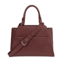Annabelle Handbag Perforation Handtasche - wine