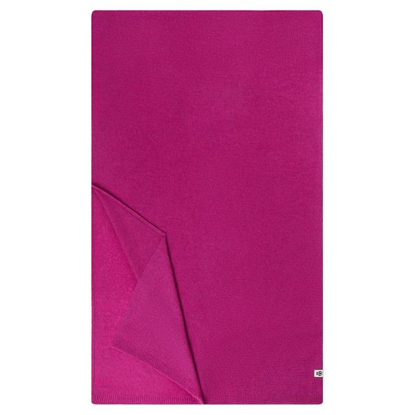 Pure Cashmere Plaid 60x190 - berry