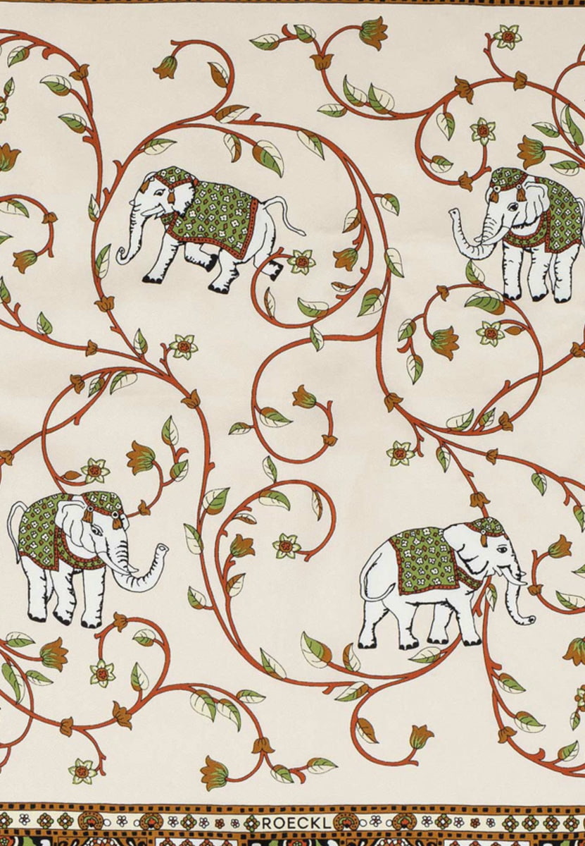 Elephant Garden 53x53 - multi olive